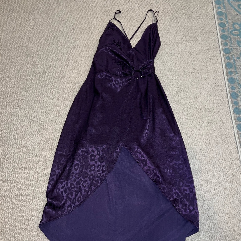 Open back dress